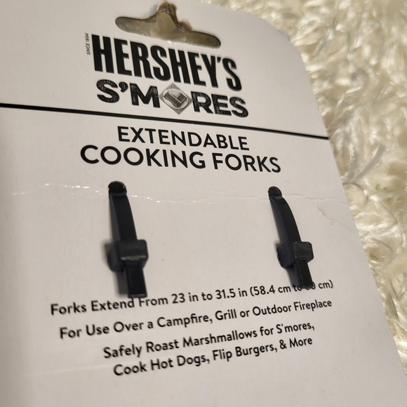 Hershey S’mores Extendable Cooking Forks Skewers Fire pit Marshmallows - Picture 5 of 5